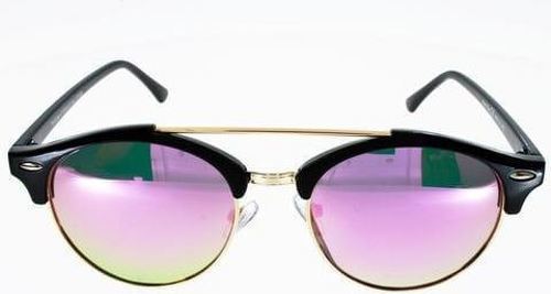 Ad Sol-Lunettes De Soleil Mixte Ad Sol Pz 094 Noir Rose Pour Un Style Clubround-1