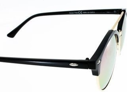 Ad Sol-Lunettes De Soleil Mixte Ad Sol Pz 094 Noir Rose Pour Un Style Clubround-2