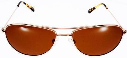 Max Juli-Mixte Forme Pilote Adapté Aux Petits Visages Max Juli Ultra Light 8017 Doré Marrons Polarisé Mixte , Catégorie 3, Verres Polarisés Pour Petits Visages - Lunettes de running-4