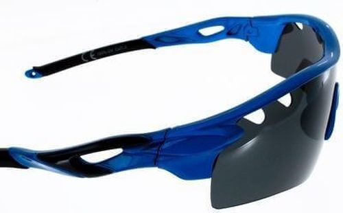 Ad Sol-Lunettes De Soleil Sport Ad Sol Pz078 Bleu, Verre Gris-1