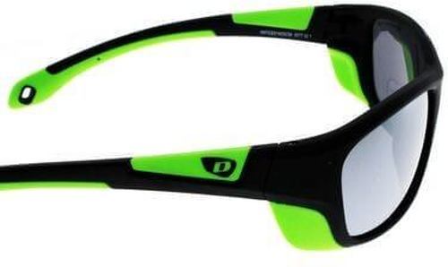 Demetz-Lunettes de Soleil enfant DEMETZ Natice noir mat citron vert Enfant Mixte 8 à 12 ans Indice 3-1