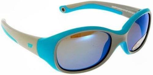 Demetz-Lunettes de Soleil DEMETZ CHAPPY Bleu Gris, verre anti lumière bleue Enfant Mixte 2 à 5 ans - Indice 3 - Miroité bleu-2