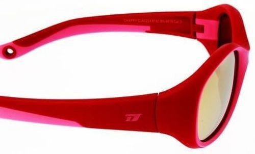 Demetz-Lunettes de Soleil DEMETZ CHAPPY Framboise/rose, verre anti lumière bleue Fille 2 à 5 ans - Indice 3 - Miroité rose-1
