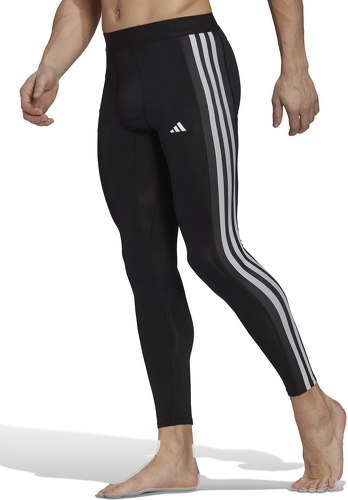 adidas Performance-Collant long de training Techfit 3-Stripes-0