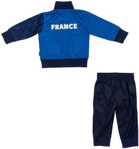 FFF-Ensemble Noir/Bleu bébé garçon Equipe de France-1