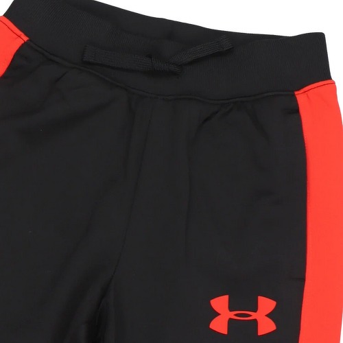 UNDER ARMOUR-Survetement Noir/Rouge Garçon Under Armour Tracksuit-2