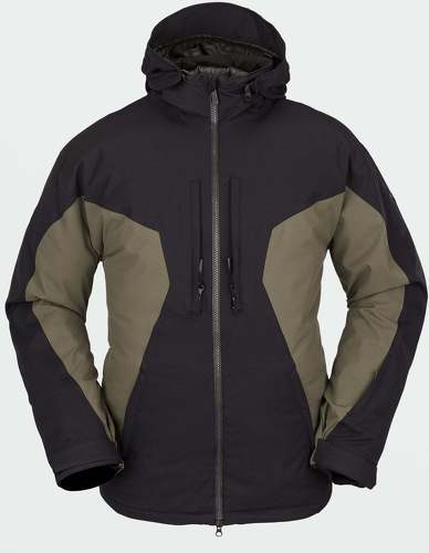 VOLCOM-Veste de snow Quad Angle 2L Tds - Dark Teak-0