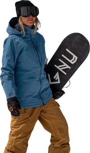 VOLCOM-Veste de snow Shelter 3D Stretch - Petrol Blue-1