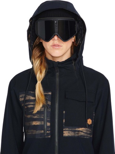 VOLCOM-Combinaison de snow Romy - Black-3