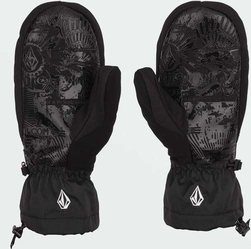 VOLCOM-Moufles Stone Brighton - Black-1