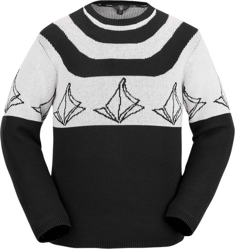 VOLCOM-Pull Ravelson - Black (Unisexe)-0