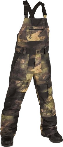 VOLCOM-Salopette de snow Barkley Insulated - Camouflage - (Enfant)-2