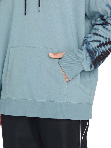 VOLCOM-Sweat à capuche Costus Fleece - Green Ash-2