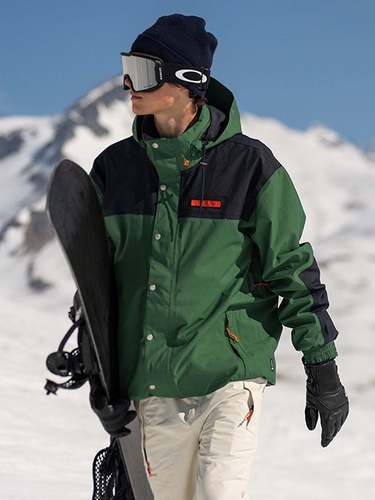 VOLCOM-Veste de snow Longo Gore-Tex - Military-3