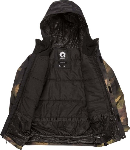 VOLCOM-Veste Stone.91 Insulated - Camouflage - (Enfant)-4
