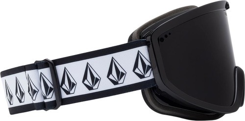 VOLCOM-Masque de Snow Footprints Black Rerun Goggle - Dark Grey-1