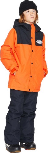 VOLCOM-Veste Stone.91 Insulated - Orange Shock - (Enfant)-4