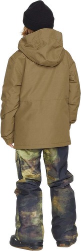 VOLCOM-Salopette de snow Barkley Insulated - Camouflage - (Enfant)-1