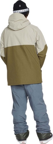 VOLCOM-Salopette de snow Rain Gore-Tex - Dark Grey-4
