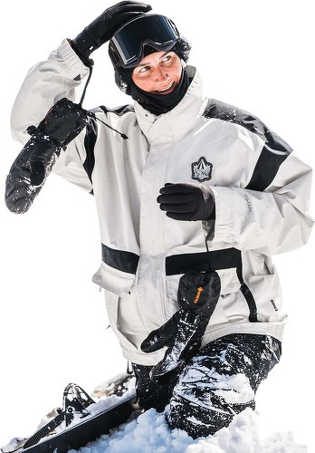 VOLCOM-Veste de snow Melancon Gore-Tex - Off White (Unisexe)-3