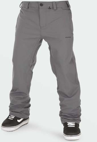 VOLCOM-Pantalon de snow Freakin Snow Chino - Dark Grey-0