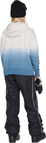 VOLCOM-Sweat à capuche Vol Peak Fleece - Petrol Blue-1