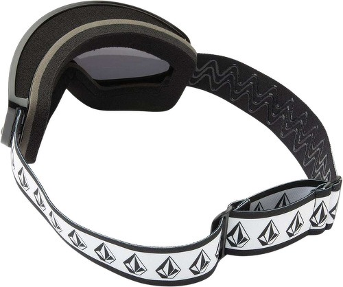 VOLCOM-Masque de Snow Footprints Black Rerun Goggle - Dark Grey-3