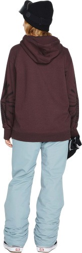 VOLCOM-Sweat à capuche Costus Fleece - Black Plum-1
