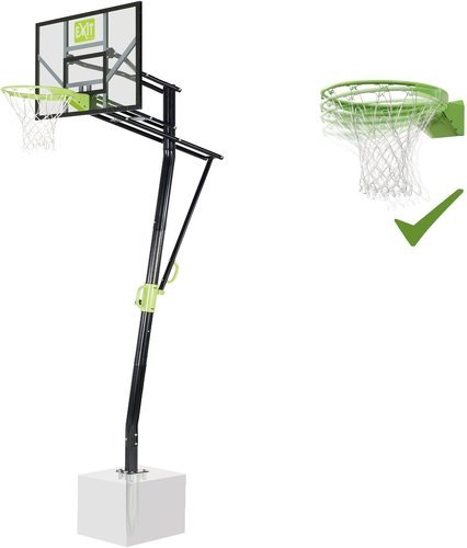 Exit Toys-Panier de basketball pour fixation au sol et cercle dunk Exit Toys Galaxy-image-1
