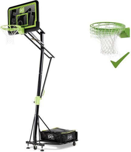 Exit Toys-Panier de basketball mobile à roulettes avec cercle dunk Exit Toys Galaxy-image-1