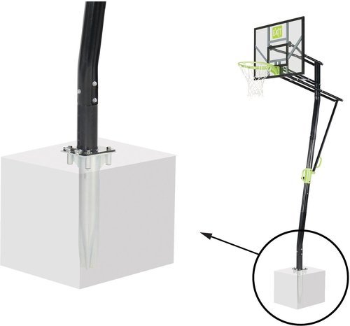 Exit Toys-Panier de basketball pour fixation au sol Exit Toys Galaxy-1