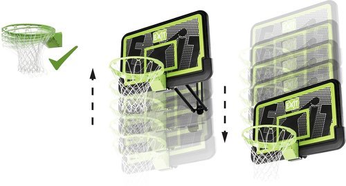 Exit Toys-Panier de basketball pour fixation murale avec cercle dunk Exit Toys Galaxy-1