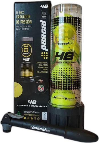 BULLPADEL-Bullpadel Pascal Box 4 Balles - Balles de padel-1