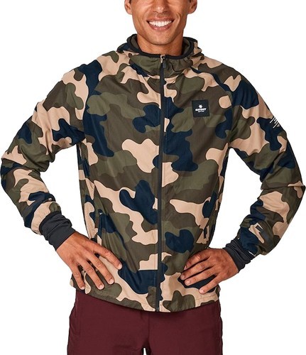 Saysky-Saysky Camo Pace Jacket Woodland Camo-0