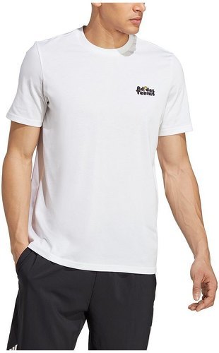 adidas Performance-T-shirt graphique AEROREADY Tennis Pop-0