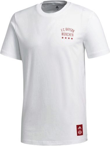adidas Performance-T-shirt adidas du FC Bayern de Munich blanc/rouge-0