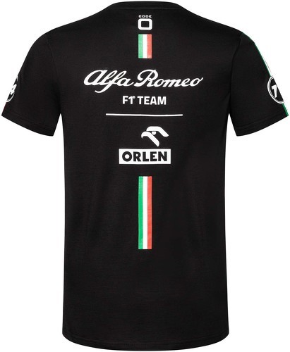 ALFA ROMEO RACING-T-shirt Alfa Romeo Orlen Formule 1 Monza GP Logo Racing Officiel Team F1-1