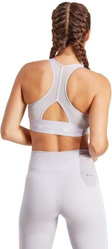 adidas-Brassière adidas Powerreact Training Medium-Support 3-Stripes-1