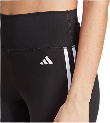 adidas Performance-Legging 3/4 taille haute à 3 bandes Train Essentials-4