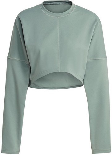 adidas Performance-Sweat-shirt de yoga court Studio-2