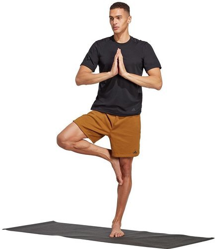 adidas Performance-T-shirt de training Yoga Base-3
