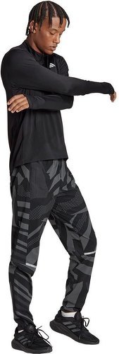 adidas Performance-T-shirt demi-zip Own the Run-3