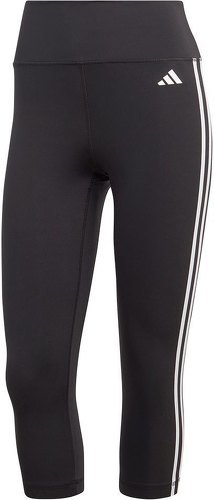 adidas Performance-Legging 3/4 taille haute à 3 bandes Train Essentials-2