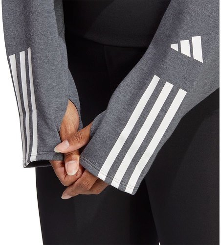 adidas-Sweat-shirt à capuche en coton Train Essentials Train 3-Stripes-4