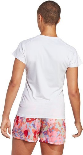 adidas Performance-T-shirt encolure en V au logo minimaliste AEROREADY Train Essentials -1