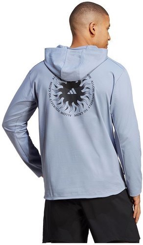 adidas Performance-Sweat-shirt à capuche Yoga Graphic Training-1