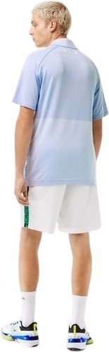 LACOSTE-Polo Lacoste Sport Seamless Bleu-2