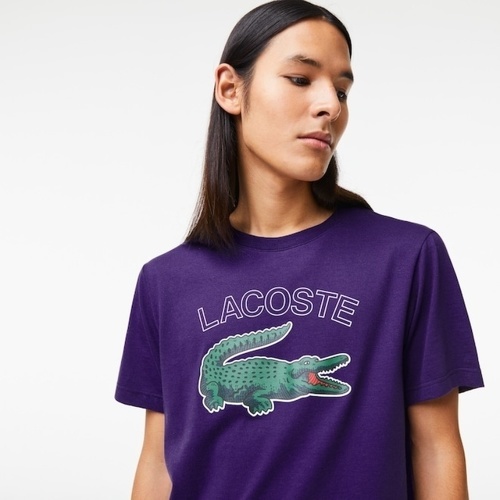 LACOSTE-Tee-shirt Sport Crocodile imprimé-3