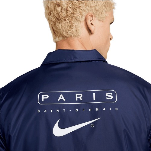 NIKE-Veste Nike Paris St. Germain Just Do It bleu foncé-2