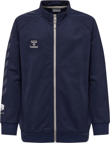 HUMMEL-Veste de survêtement zippée en coton enfant Hummel Move Grid-2